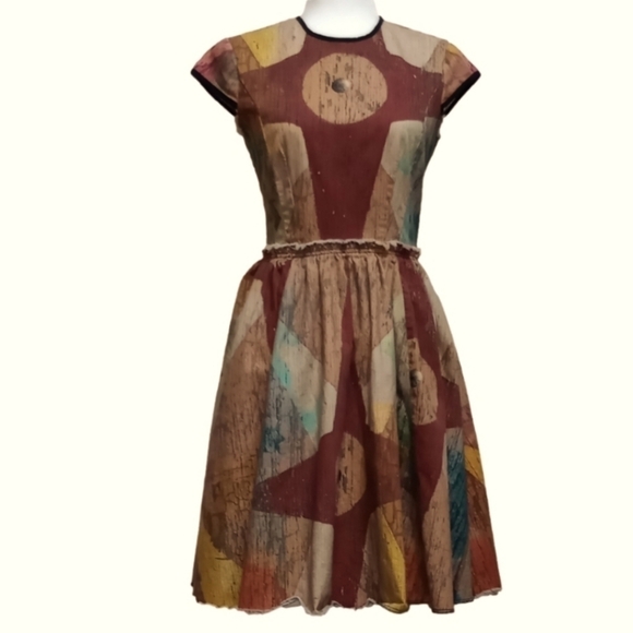 GARY Graham; Making the Cut Earthtone Gown - Picture 2 of 8